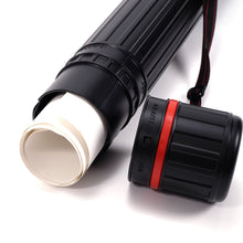 Lade das Bild in den Galerie-Viewer, Zeichenrollen Köcher | 60-110 cm, schwarz | Transportrolle