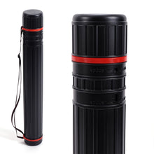 Lade das Bild in den Galerie-Viewer, Zeichenrollen Köcher | 60-110 cm, schwarz | Transportrolle