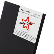 Lade das Bild in den Galerie-Viewer, 1x ART-STAR UNIVERSITY BLACK KEILRAHMEN | Schwarze Leinwand zum Malen