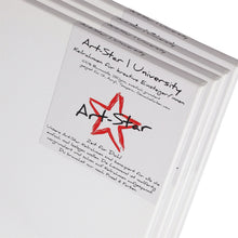 Lade das Bild in den Galerie-Viewer, 4x ART-STAR LEINWAND | 40x80 cm, 100% Baumwolle | auf Keilrahmen