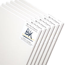 Lade das Bild in den Galerie-Viewer, 6 B.K. PLUS LEINWÄNDE | 30x60 cm, 100% Baumwolle | auf Keilrahmen