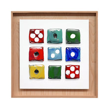 Lade das Bild in den Galerie-Viewer, 2x SCHWEBENDE MALPLATTE MIT RAHMEN 20x20 cm | Maler Set