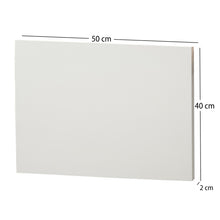 Lade das Bild in den Galerie-Viewer, 2x HOLZ Malgrund 40x50 cm | Kiefernholz Leinwand, bemalbarer Rahmen