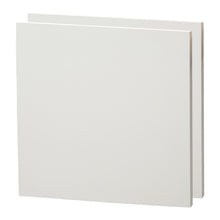 Lade das Bild in den Galerie-Viewer, 2x HOLZ Malgrund 50x50 cm | Kiefernholz Leinwand, bemalbarer Rahmen