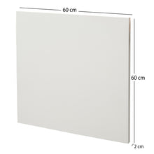 Lade das Bild in den Galerie-Viewer, 2x HOLZ Malgrund 60x60 cm | Kiefernholz Leinwand, bemalbarer Rahmen