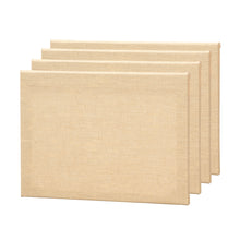 Lade das Bild in den Galerie-Viewer, 4x ARTIKUM JUTE 30x40cm | bemalungsfertige Leinwände