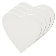 Lade das Bild in den Galerie-Viewer, 2x ARTIKUM HERZFORM LEINWÄNDE Ø 30 | bespannte Leinwand