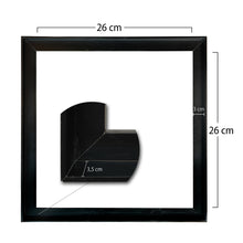 Lade das Bild in den Galerie-Viewer, 2 SCHATTENFUGENRAHMEN für KEILRAHMEN 30x30 cm | B-WARE für Leinwände