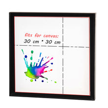 Lade das Bild in den Galerie-Viewer, 2 SCHATTENFUGENRAHMEN für KEILRAHMEN 30x30 cm | B-WARE für Leinwände