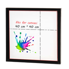 Lade das Bild in den Galerie-Viewer, 2 SCHATTENFUGENRAHMEN für KEILRAHMEN 40x40 cm | Rahmen für Leinwände