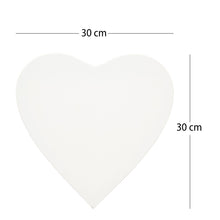 Lade das Bild in den Galerie-Viewer, 1x ARTIKUM HERZFORM LEINWAND Ø 30 | bespannte Leinwand