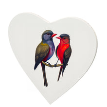 Lade das Bild in den Galerie-Viewer, 2x ARTIKUM HERZFORM LEINWÄNDE Ø 30 | bespannte Leinwand