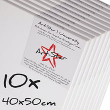 Lade das Bild in den Galerie-Viewer, 10 ART-STAR Leinwände | 40x50 cm | auf Keilrahmen, 100% Baumwolle