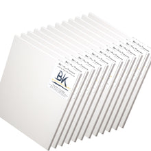 Lade das Bild in den Galerie-Viewer, 12 B.K. PLUS  Leinwände | 30x30 cm | auf Keilrahmen, 100% Baumwolle