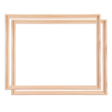 Lade das Bild in den Galerie-Viewer, 2 SCHATTENFUGENRAHMEN für KEILRAHMEN 40x50 cm | Rahmen für Leinwände
