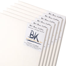 Lade das Bild in den Galerie-Viewer, 6 B.K. BASIC Leinwände | 35x100 cm | auf Keilrahmen, 100% Baumwolle