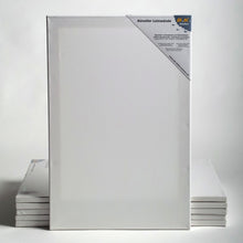 Lade das Bild in den Galerie-Viewer, 6 B.K. BASIC Leinwände | 50x150 cm | auf Keilrahmen, 100% Baumwolle