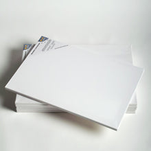 Lade das Bild in den Galerie-Viewer, 6 B.K. BASIC Leinwände | 50x150 cm | auf Keilrahmen, 100% Baumwolle