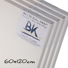 Lade das Bild in den Galerie-Viewer, 4x BK DEEP EDGE KEILRAHMEN 60x120cm | Leinwände extra hohe Keilrahmen