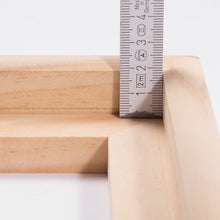 Lade das Bild in den Galerie-Viewer, 2 SCHATTENFUGENRAHMEN für KEILRAHMEN 50x60cm | Rahmen für Leinwände
