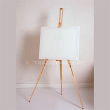 Lade das Bild in den Galerie-Viewer, Tragbare Feldstaffelei "MAGNUS" aus Holz für Keilrahmen bis 100cm