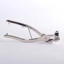 Lade das Bild in den Galerie-Viewer, Leinwand Spannzange | Metall vernickelt | Maltuchspannzange