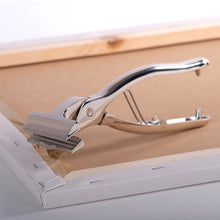 Lade das Bild in den Galerie-Viewer, Leinwand Spannzange | Metall vernickelt | Maltuchspannzange