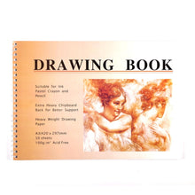 Lade das Bild in den Galerie-Viewer, Künstler Zeichenblock A3 | weiß, 50 Blatt, 100 gsm | Malblock