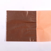 Lade das Bild in den Galerie-Viewer, BLATTMETALL KUPFER OPTIK 25 Blatt, 14x14cm | Metallic Folie, Blattkupfer Folie