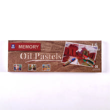 Lade das Bild in den Galerie-Viewer, Öl Pastellkreide | Ø 1 cm, 7,4 cm, 18 Farben Set | Ölkreiden