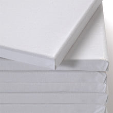 Lade das Bild in den Galerie-Viewer, 10 LEINWÄNDE zum MALEN 24x30cm | blanko Keilrahmen mit Leinwand