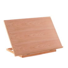 Lade das Bild in den Galerie-Viewer, Zeichentisch DIN A2 "WORKSTATION" | Buchenholz |  Tischstaffelei