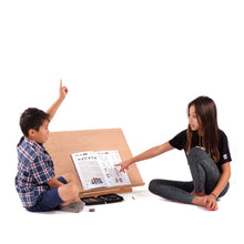 Lade das Bild in den Galerie-Viewer, Zeichentisch DIN A3 "WORKSTATION" | Buchenholz |  Tischstaffelei