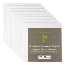 Lade das Bild in den Galerie-Viewer, 8x ARTIKUM KÜNSTLER MAKLARTON 20x20cm Malpappen mit Leinwand zum Malen