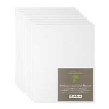 Lade das Bild in den Galerie-Viewer, 8x ARTIKUM KÜNSTLER MAKLARTON 30x40cm Malpappen mit Leinwand zum Malen