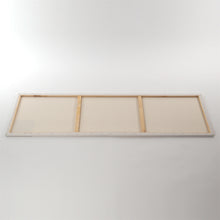 Lade das Bild in den Galerie-Viewer, 2 B.K. BASIC Leinwände | 50x150 cm | auf Keilrahmen, 100% Baumwolle