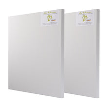 Lade das Bild in den Galerie-Viewer, 2x PREMIUM EXTRA HOCH 3D KEILRAHMEN 90x90cm | Galerie Leinwände