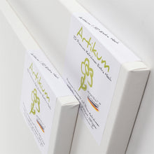Lade das Bild in den Galerie-Viewer, 2x PREMIUM EXTRA HOCH 3D KEILRAHMEN 90x90cm | Galerie Leinwände