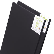 Lade das Bild in den Galerie-Viewer, 2x ARTIKUM PREMIUM BLACK COTTON KEILRAHMEN 70x100
