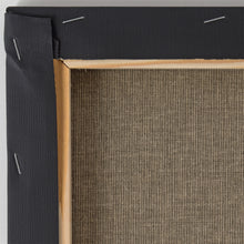 Lade das Bild in den Galerie-Viewer, 2x Artikum | PREMIUM BLACK COTTON KEILRAHMEN 80x100