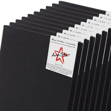 Lade das Bild in den Galerie-Viewer, 10 ART-STAR UNIVERSITY BLACK LEINWÄNDE 70x100cm | bespannte Keilrahmen