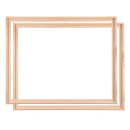 2 SCHATTENFUGENRAHMEN für KEILRAHMEN 80x100cm | Rahmen für Leinwände
