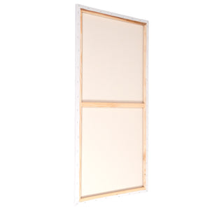 4 BK PLUS LEINWÄNDE 100x160cm AUF KEILRAHMEN