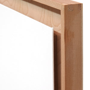 2x SCHWEBENDE MALPLATTE MIT RAHMEN 20x20 cm | Maler Set