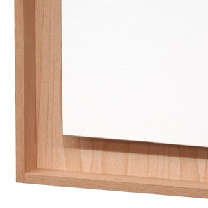 2x SCHWEBENDE MALPLATTE MIT RAHMEN 20x20 cm | Maler Set