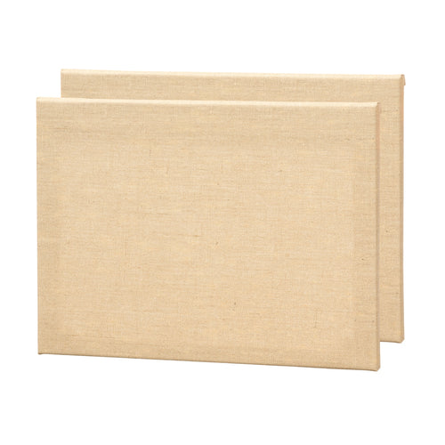 2x ARTIKUM JUTE 60x80cm | bemalungsfertige Leinwände
