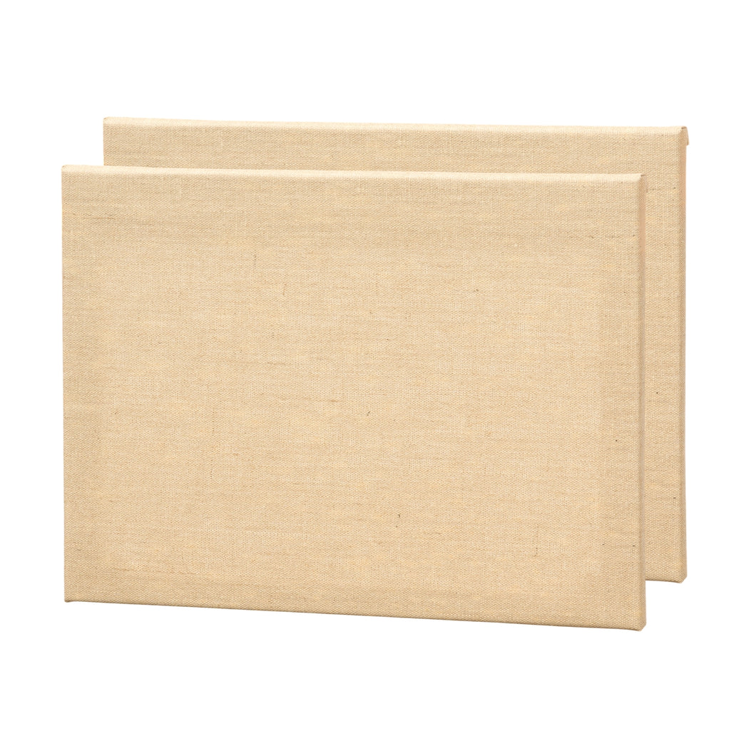2x ARTIKUM JUTE 60x80cm | bemalungsfertige Leinwände