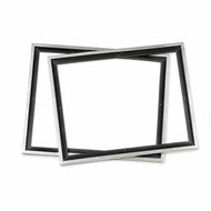 2 SCHATTENFUGENRAHMEN für KEILRAHMEN 40x60 cm | für Leinwände