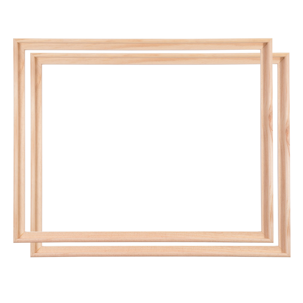 2 SCHATTENFUGENRAHMEN für KEILRAHMEN 70x100 cm | Rahmen für Leinwände
