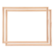 2 SCHATTENFUGENRAHMEN für KEILRAHMEN 60x80 cm | Rahmen für Leinwände